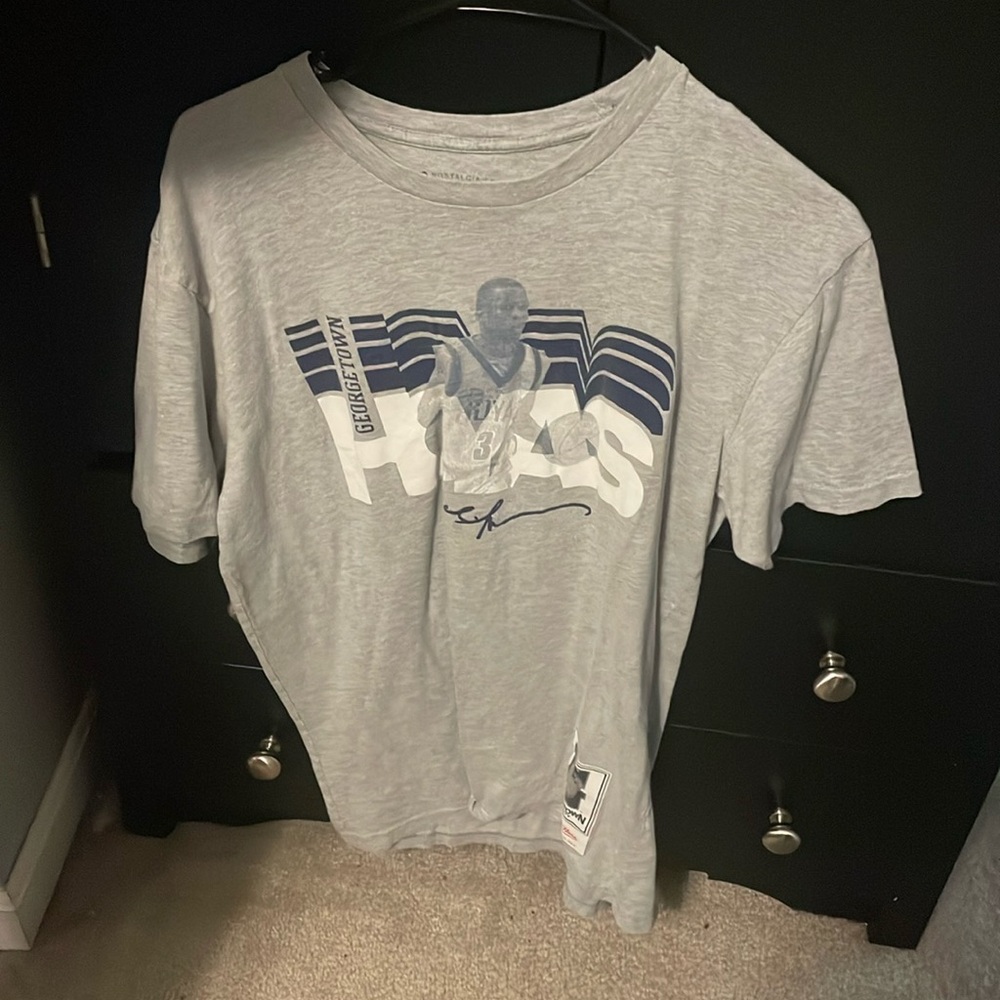 Allen iverson Georgetown shirt